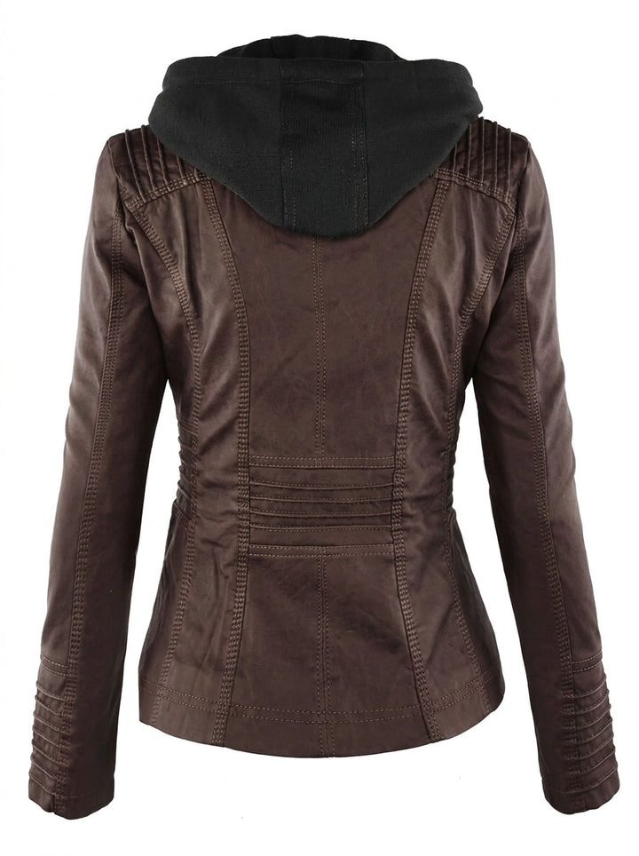 Sustainable and Elegant Leather Jacket
