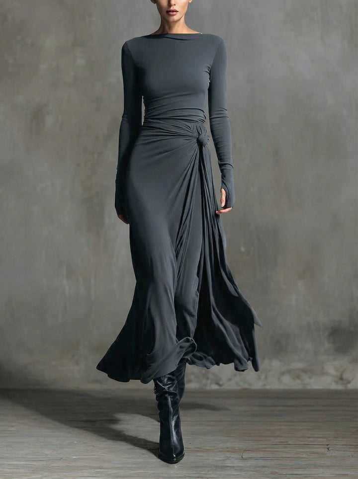 Naomie | Maxi Dress with Side Tie