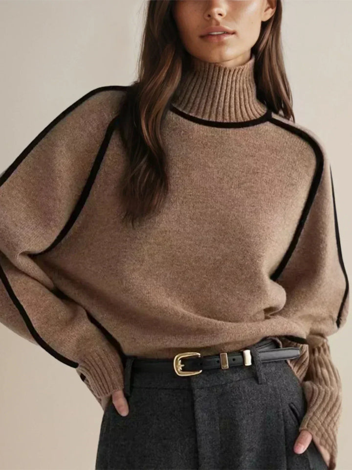 Deirdre | The Piped Turtleneck