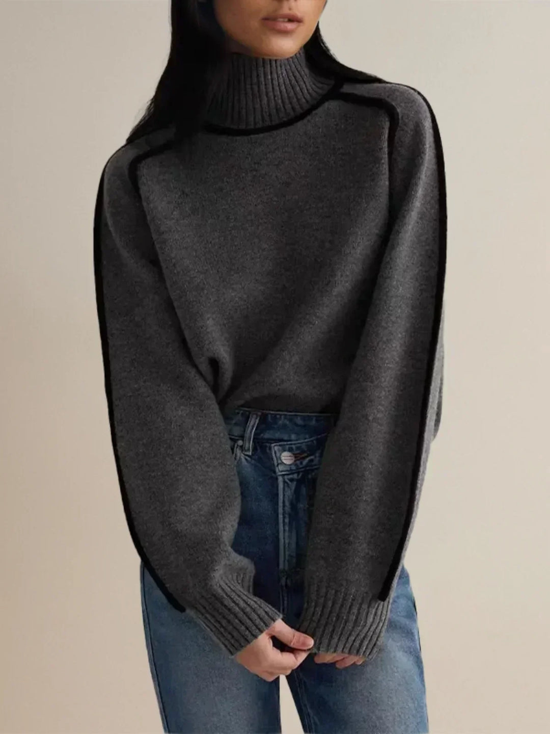 Deirdre | The Piped Turtleneck