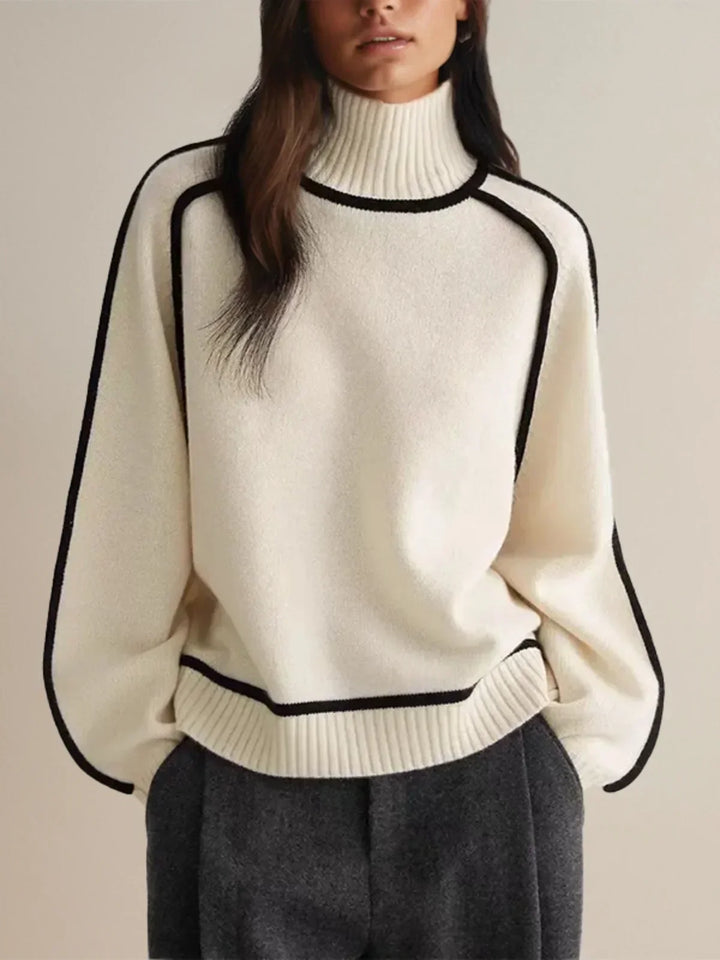 Deirdre | The Piped Turtleneck