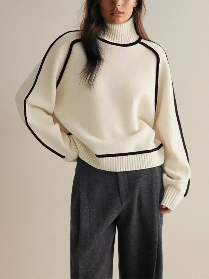 Deirdre | The Piped Turtleneck