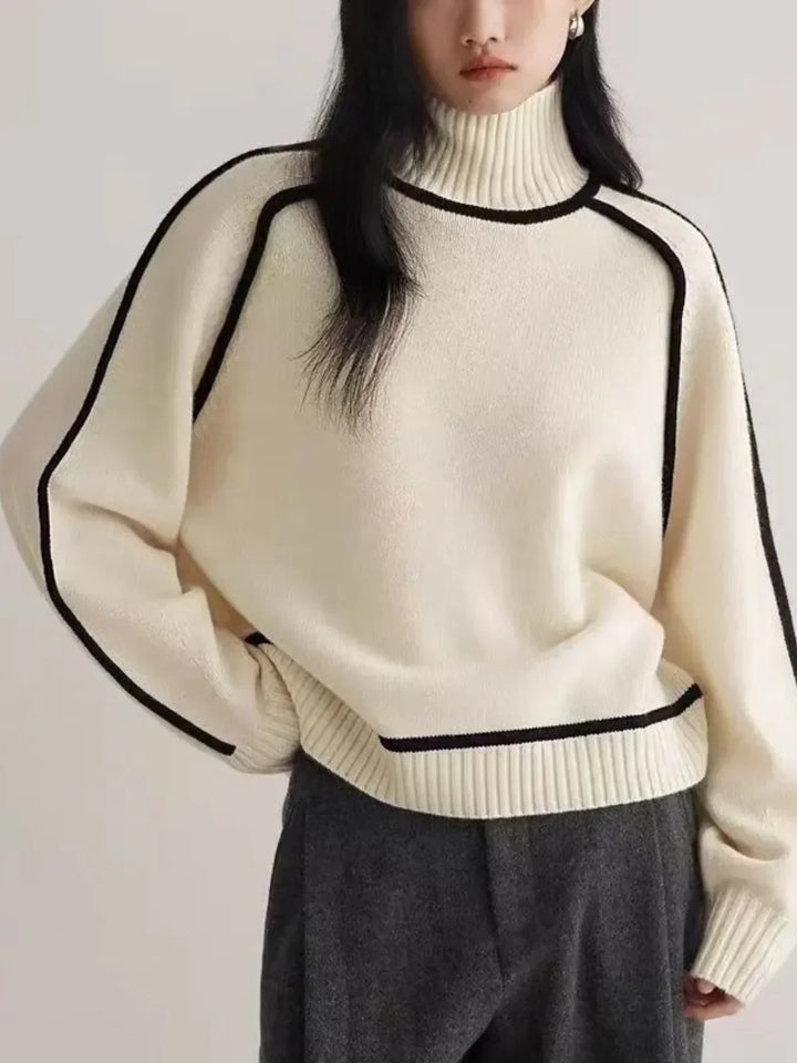 Deirdre | The Piped Turtleneck