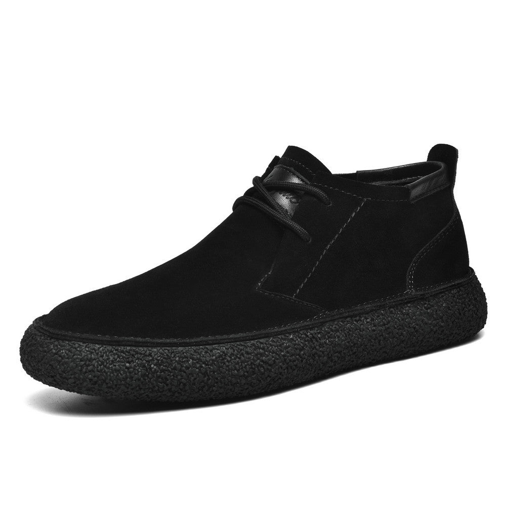 Bentley | The Mid-Top Textured Lace-Up