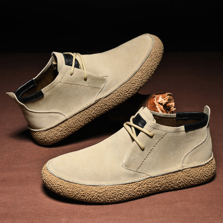 Bentley | The Mid-Top Textured Lace-Up