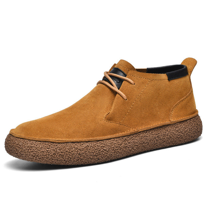 Bentley | The Mid-Top Textured Lace-Up
