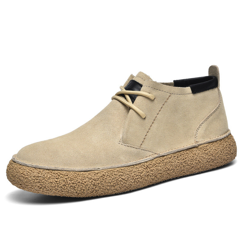Bentley | The Mid-Top Textured Lace-Up