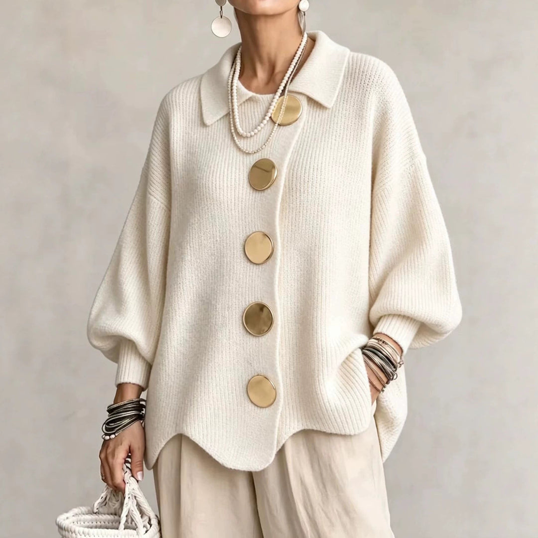 Denise | The Collared Cardigan