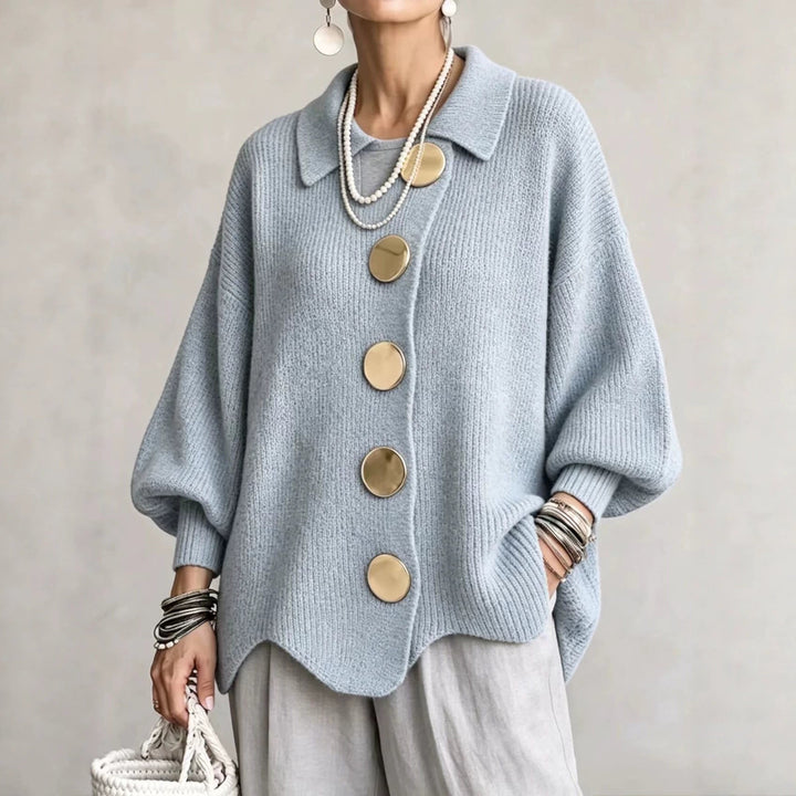 Denise | The Collared Cardigan