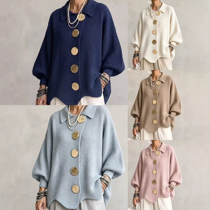 Denise | The Collared Cardigan