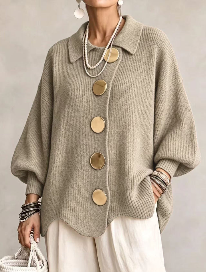Denise | The Collared Cardigan