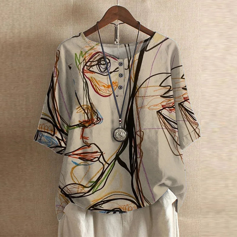 Millicent | The Floral Blouse