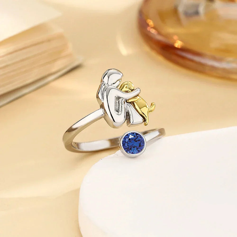 Marlow | Dog Embrace Ring