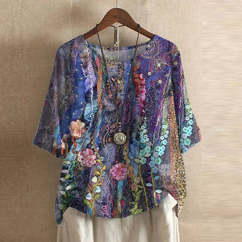 Millicent | The Floral Blouse