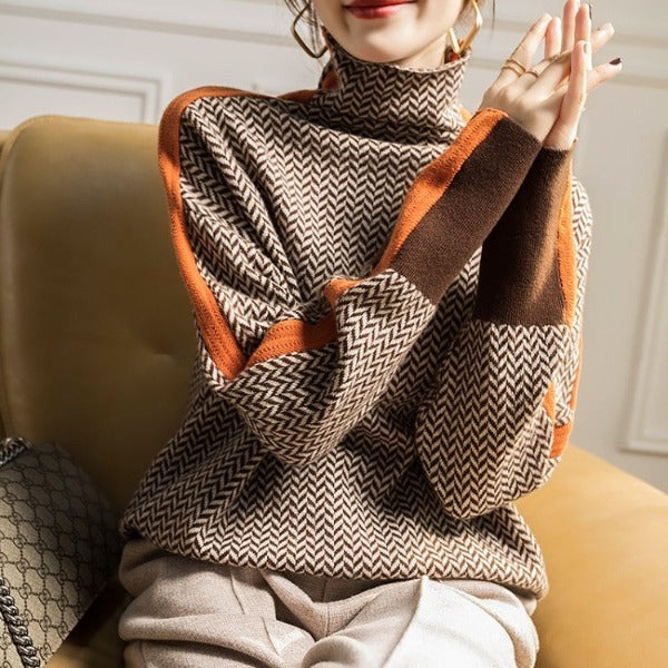 Gladys | The Herringbone Jumper