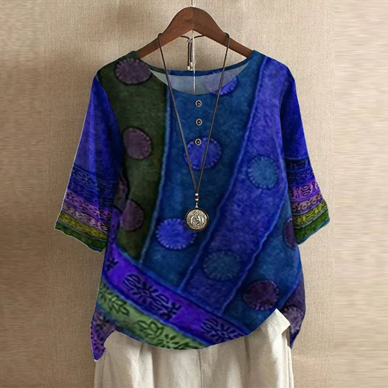 Millicent | The Floral Blouse