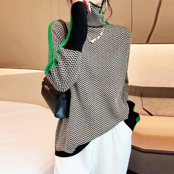 Gladys | The Herringbone Jumper