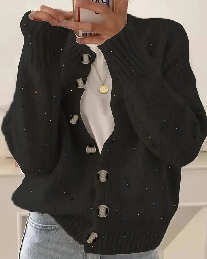 Elsie | The Chunky Button Cardigan