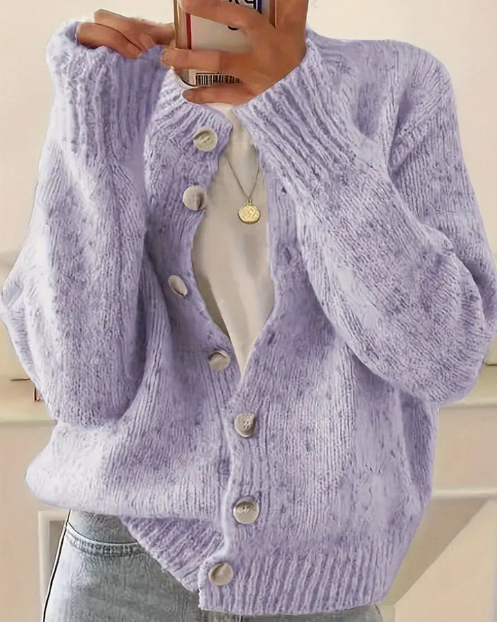 Elsie | The Chunky Button Cardigan