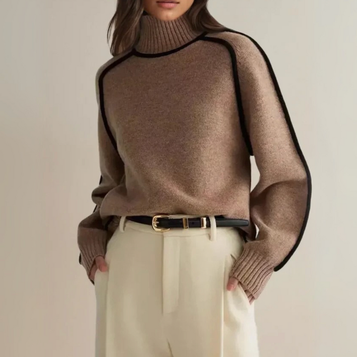 Deirdre | The Piped Turtleneck