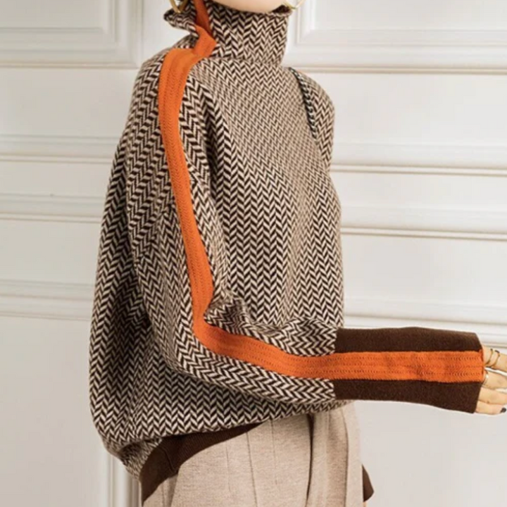 Gladys | The Herringbone Jumper