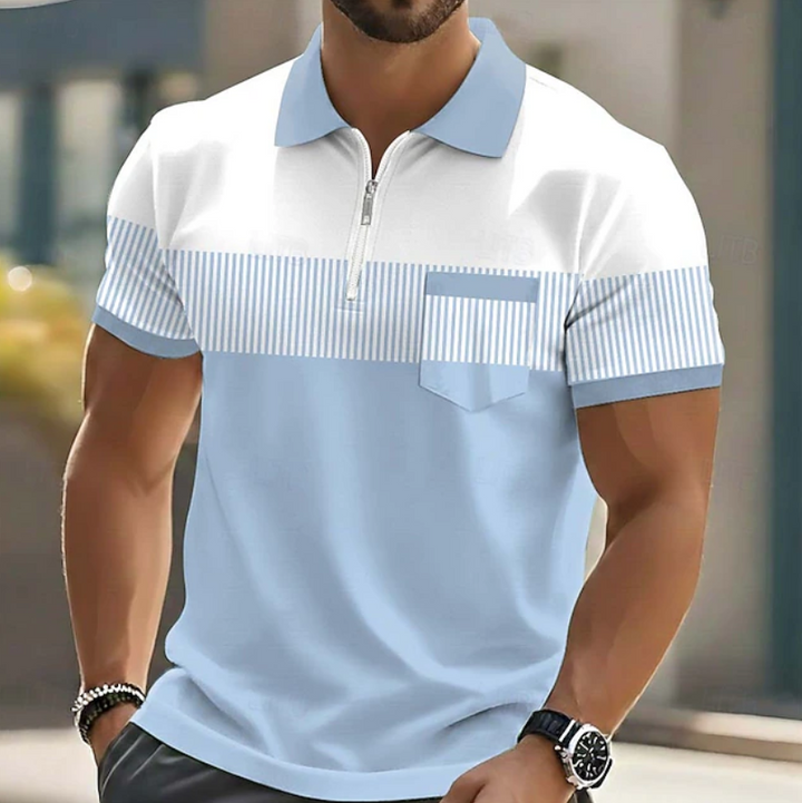 Derek | The Zip Polo