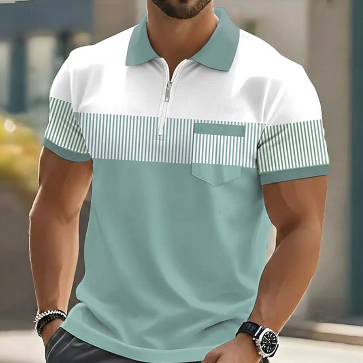Derek | The Zip Polo