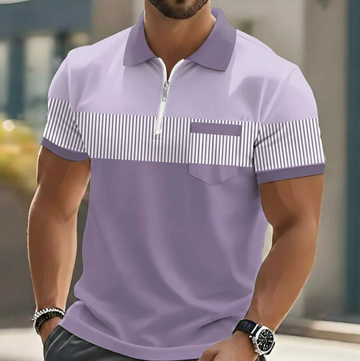 Derek | The Zip Polo