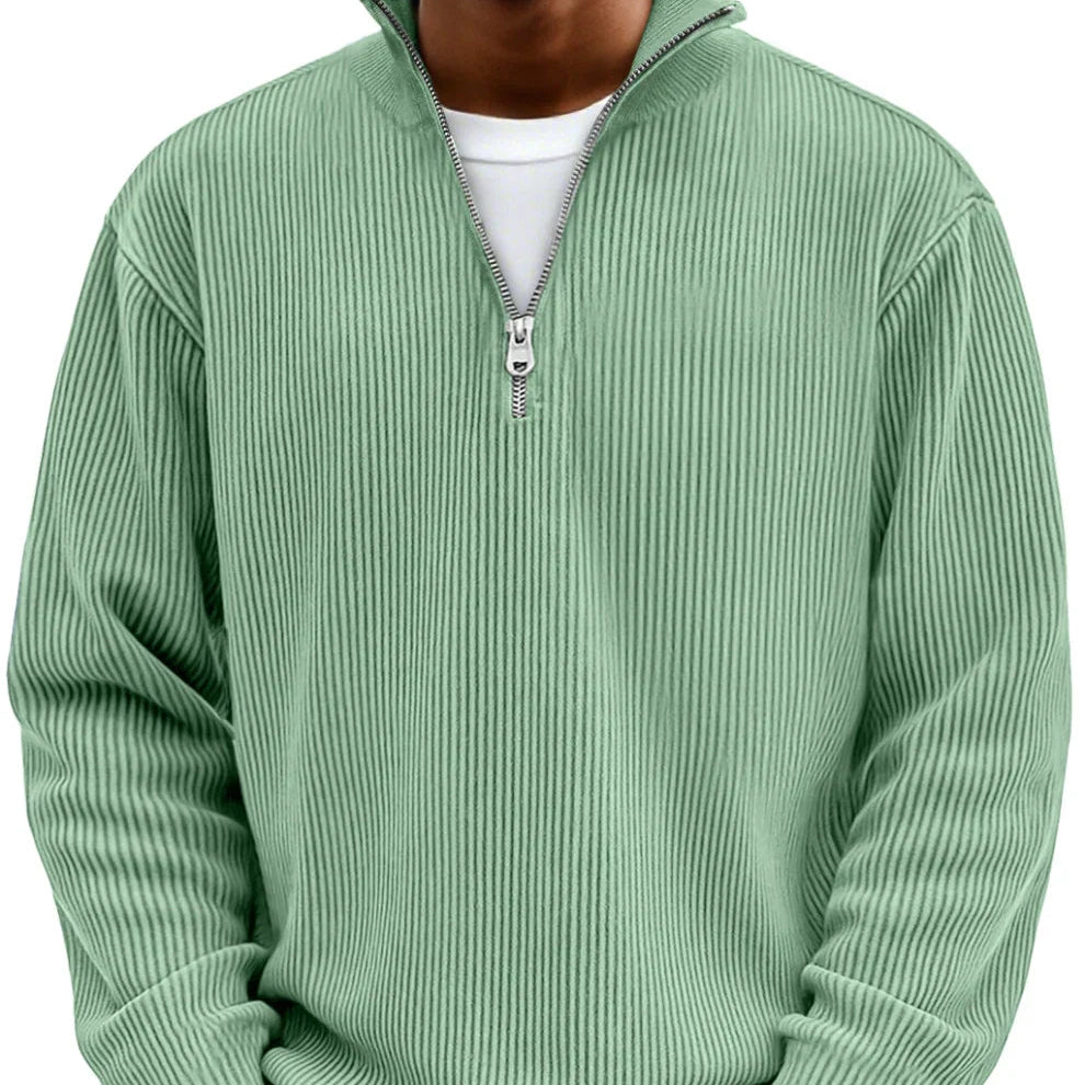 Jan | half-zip sweater with long sleeves