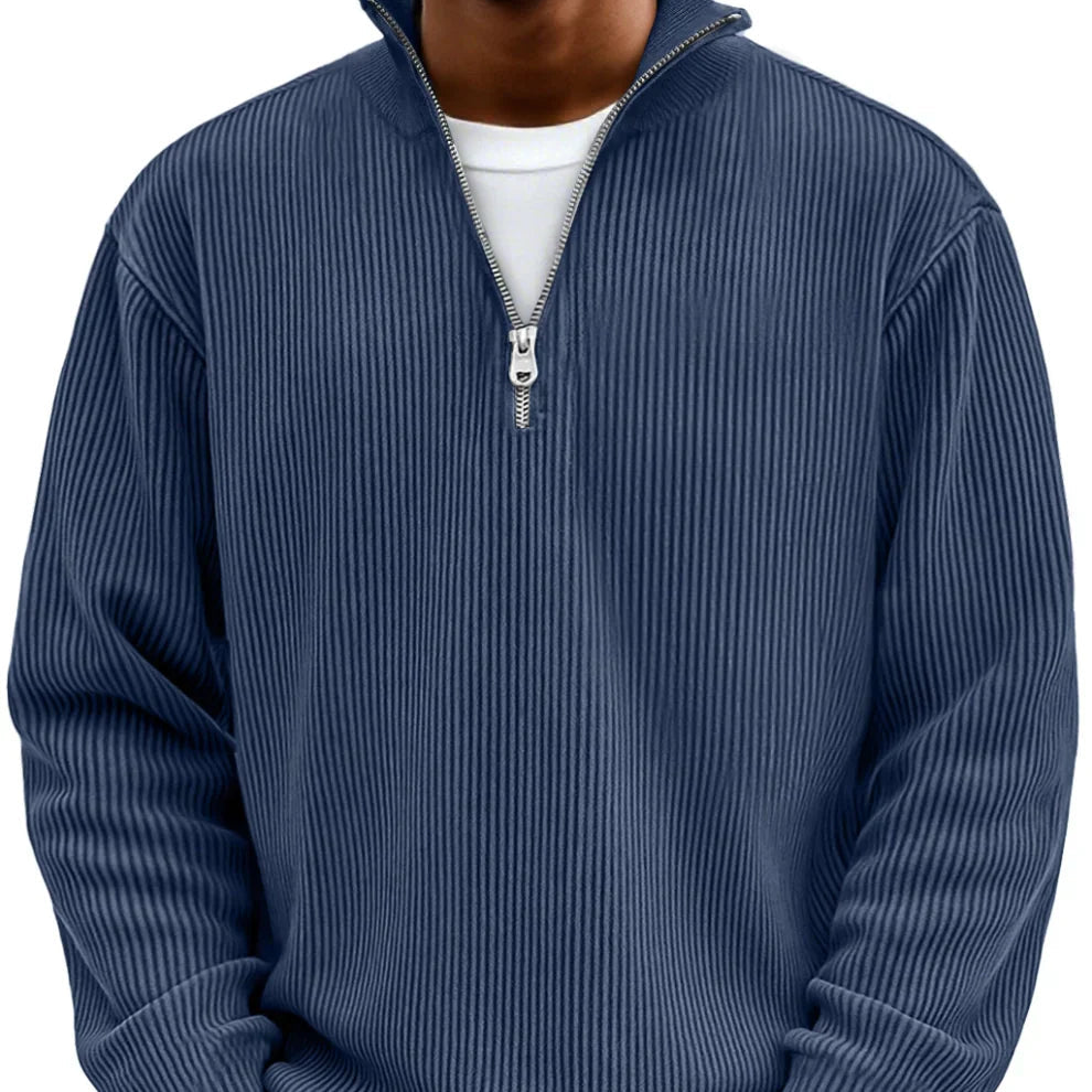 Jan | half-zip sweater with long sleeves