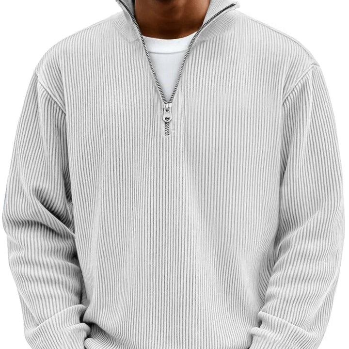 Jan | half-zip sweater with long sleeves