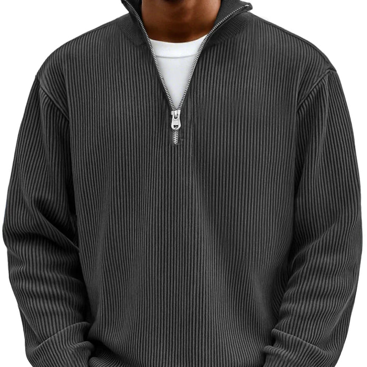 Jan | half-zip sweater with long sleeves