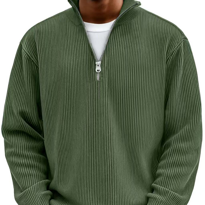 Jan | half-zip sweater with long sleeves