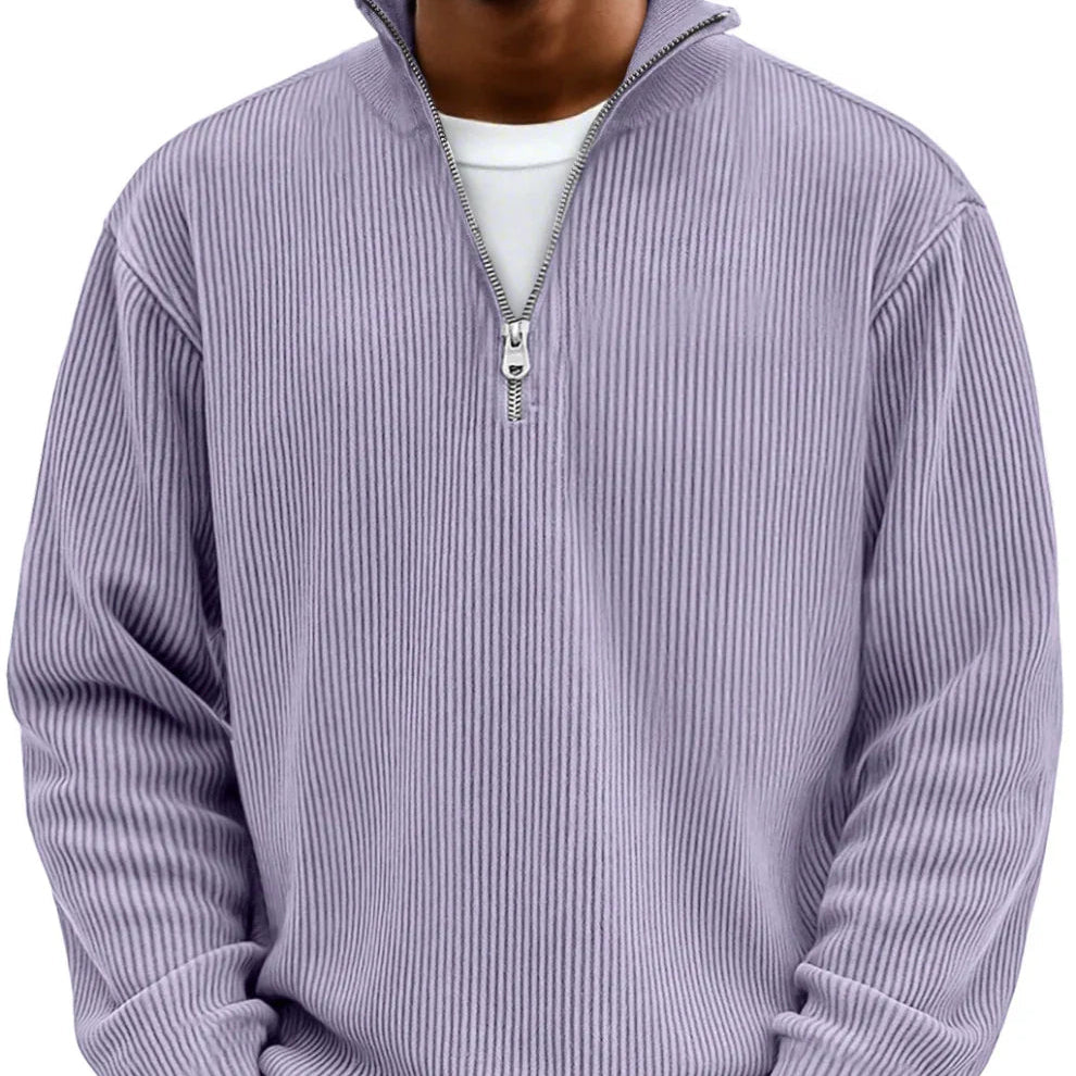 Jan | half-zip sweater with long sleeves