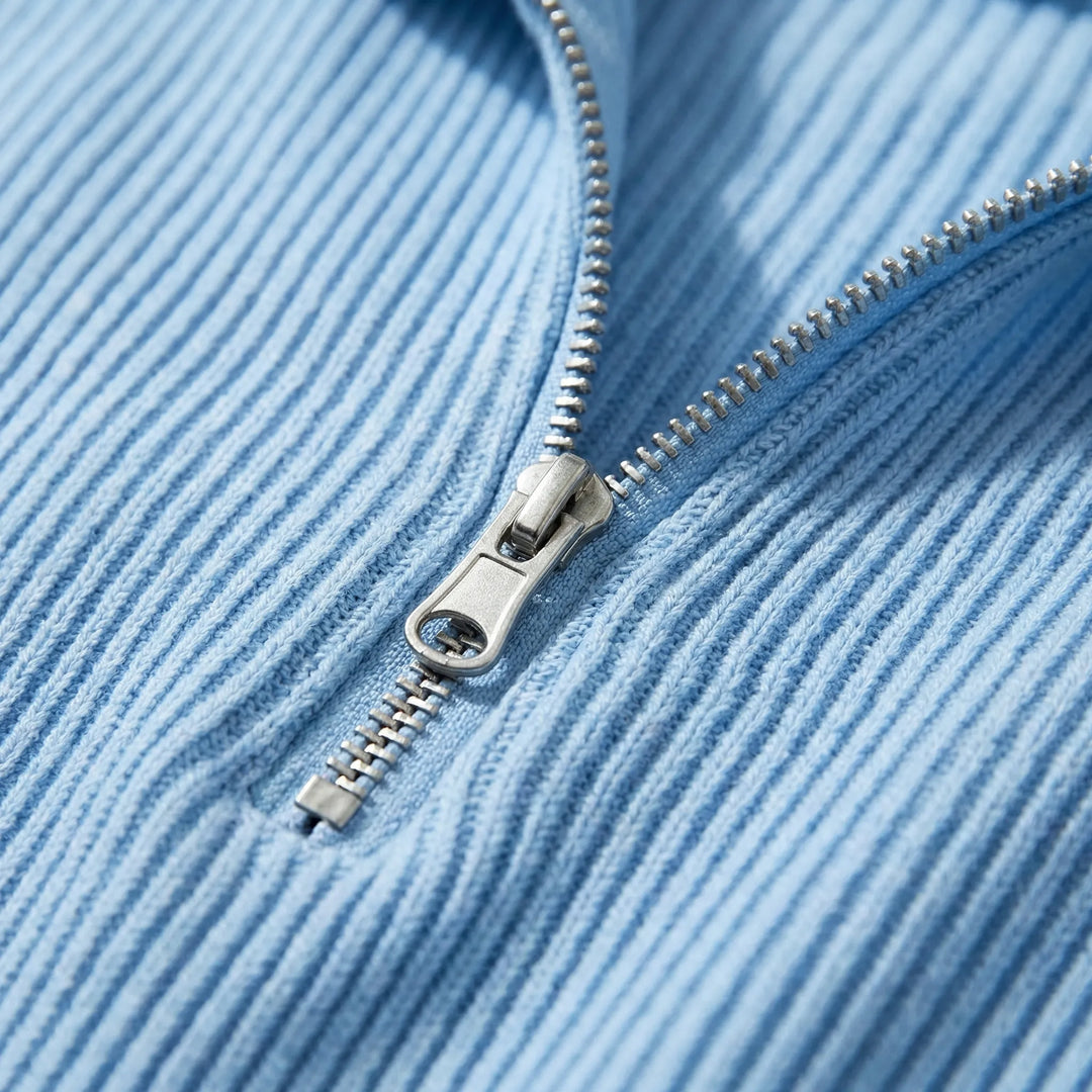 Jan | half-zip sweater with long sleeves