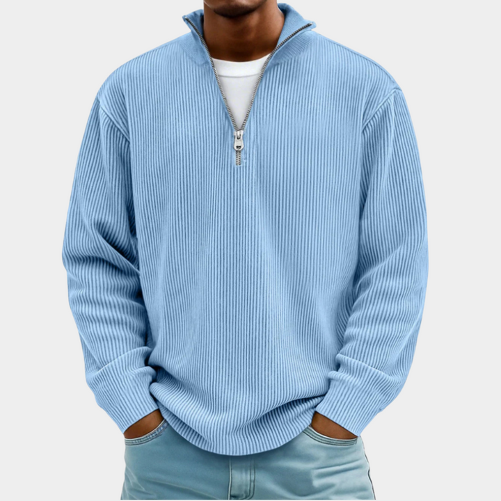 Jan | half-zip sweater with long sleeves