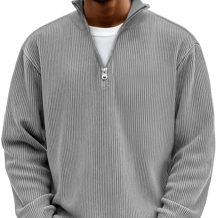Jan | half-zip sweater with long sleeves