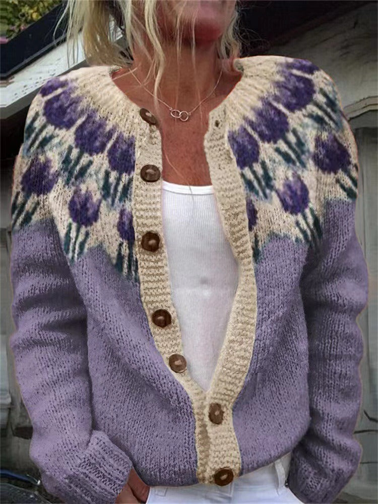 JOSEPHINE | VINTAGE ICELANDIC CARDIGAN