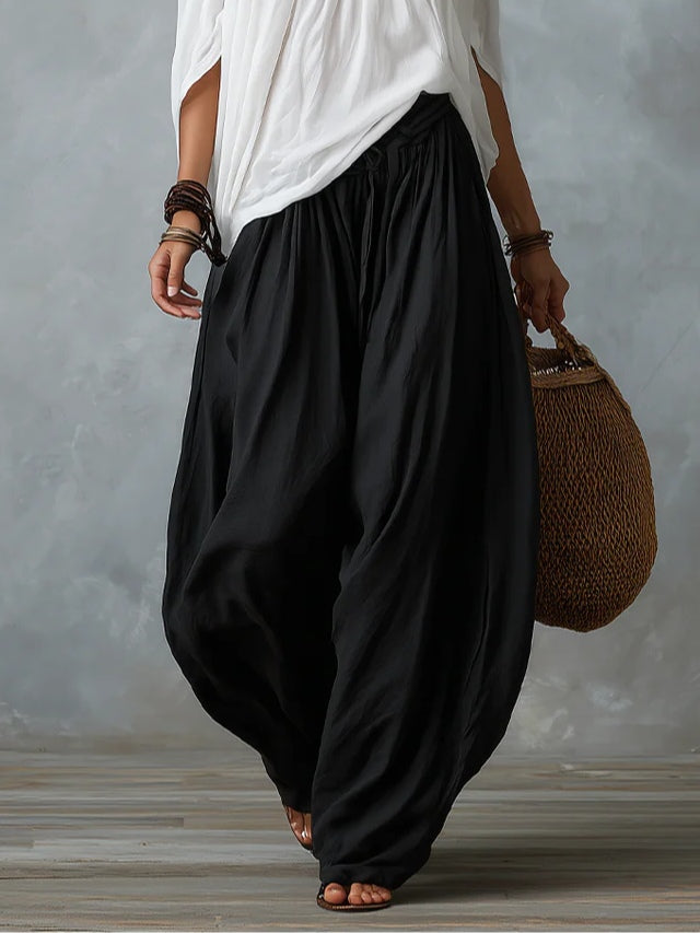 Constance | The Off-Shoulder Lantern Trouser Set