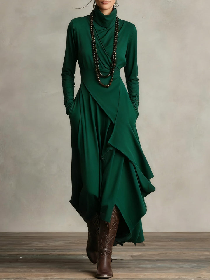 Patricia | The Cosy Roll-Neck Maxi
