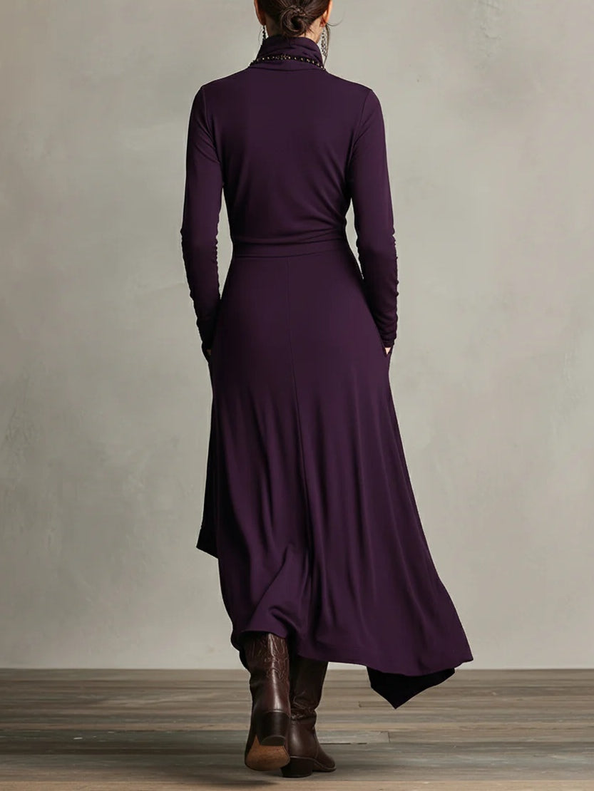 Patricia | The Cosy Roll-Neck Maxi