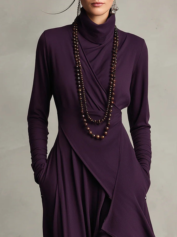 Patricia | The Cosy Roll-Neck Maxi