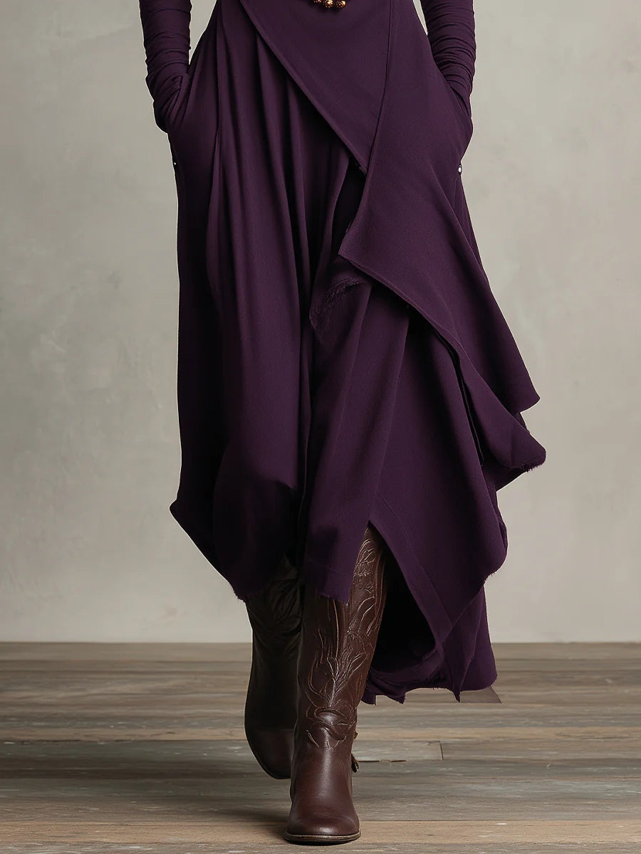 Patricia | The Cosy Roll-Neck Maxi