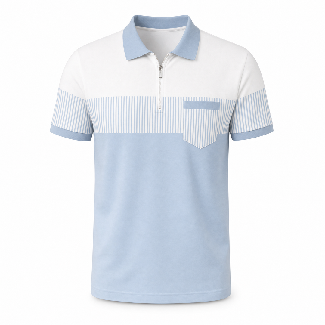 Derek | The Zip Polo