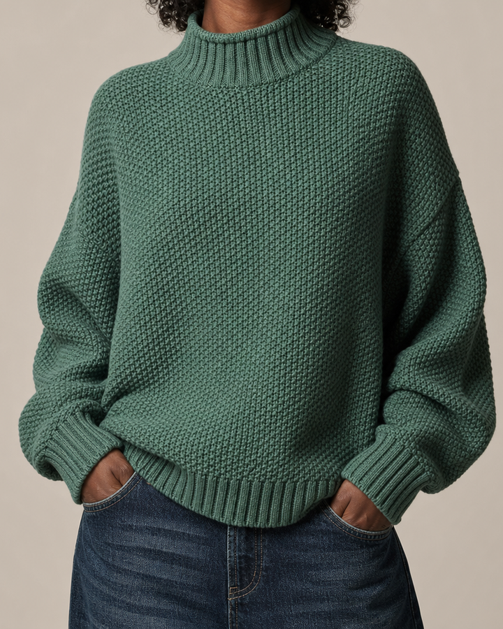 Beverly | Relaxed Textured Knit Sweater