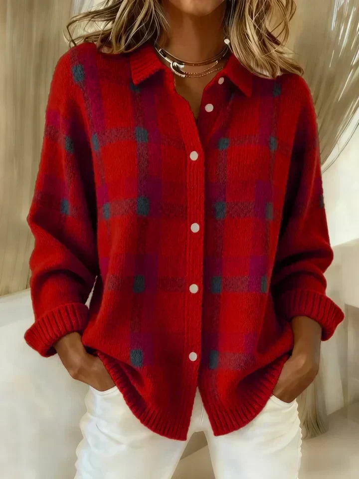 Blanche | The Checked Button Up