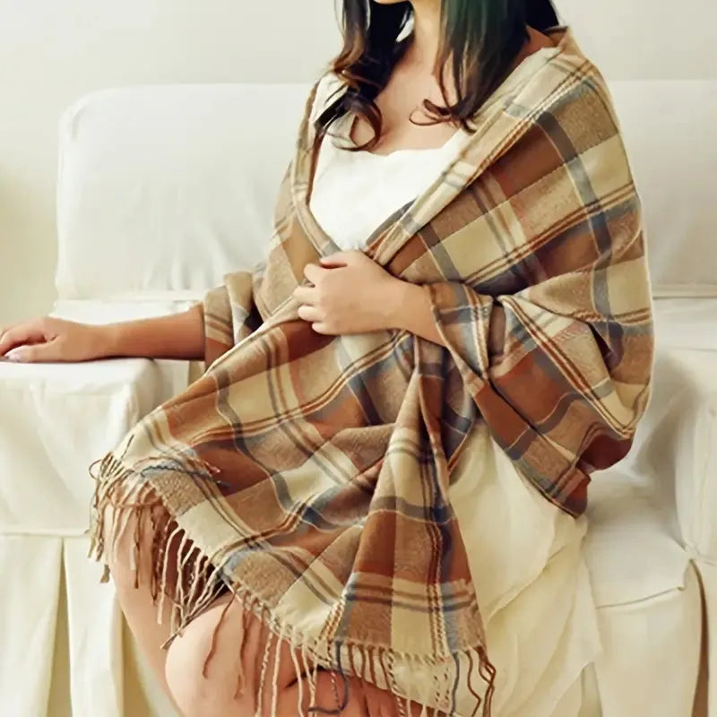 Elsie | The Check Scarf