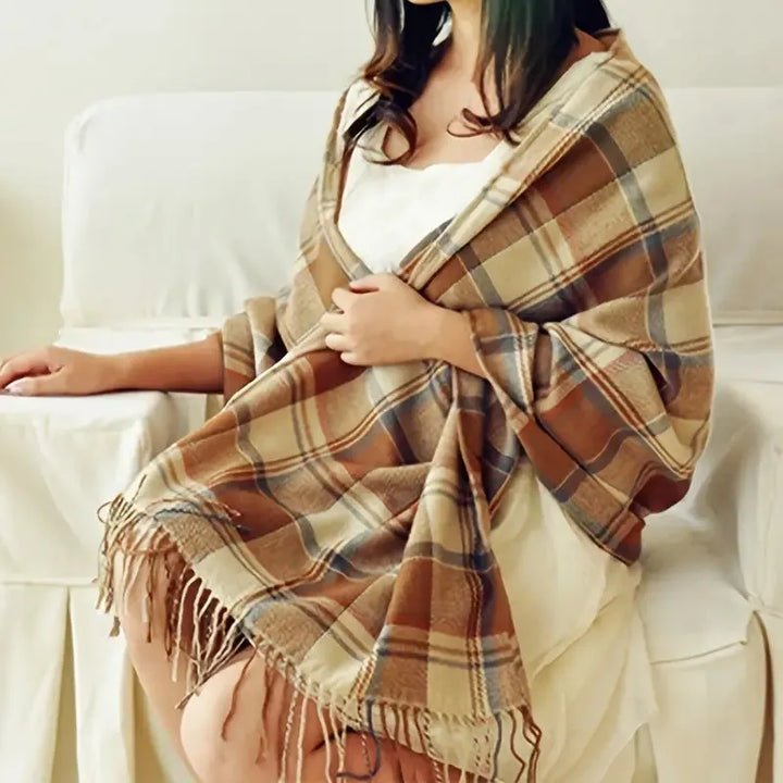 Elsie | The Check Scarf