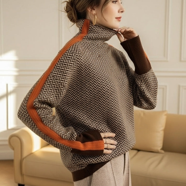 Gladys | The Herringbone Jumper