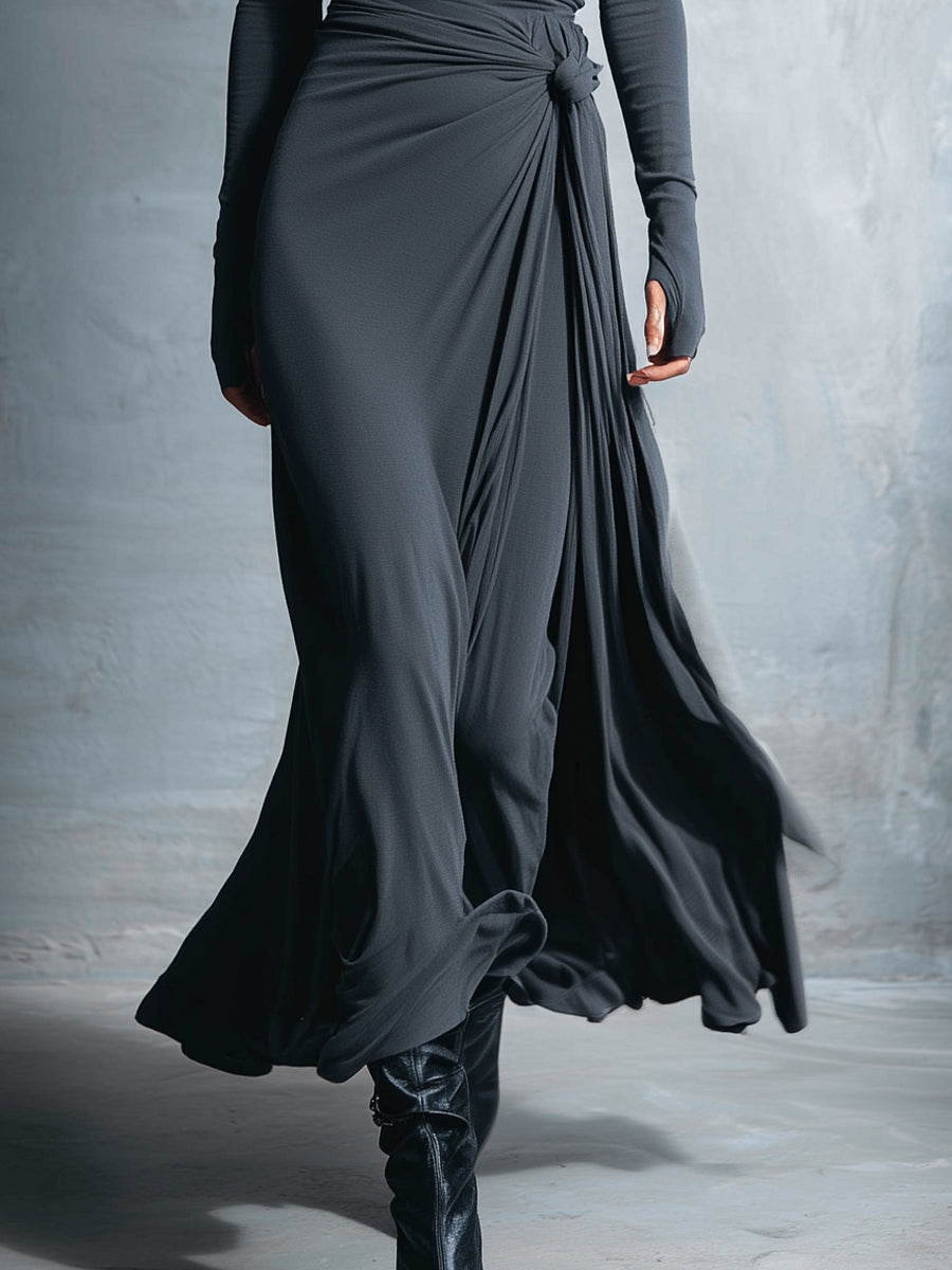Naomie | Maxi Dress with Side Tie